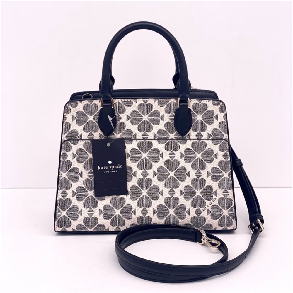 Kate Spade Signature Spade Flower Small Satchel Crossbody - Picture 4 of 12